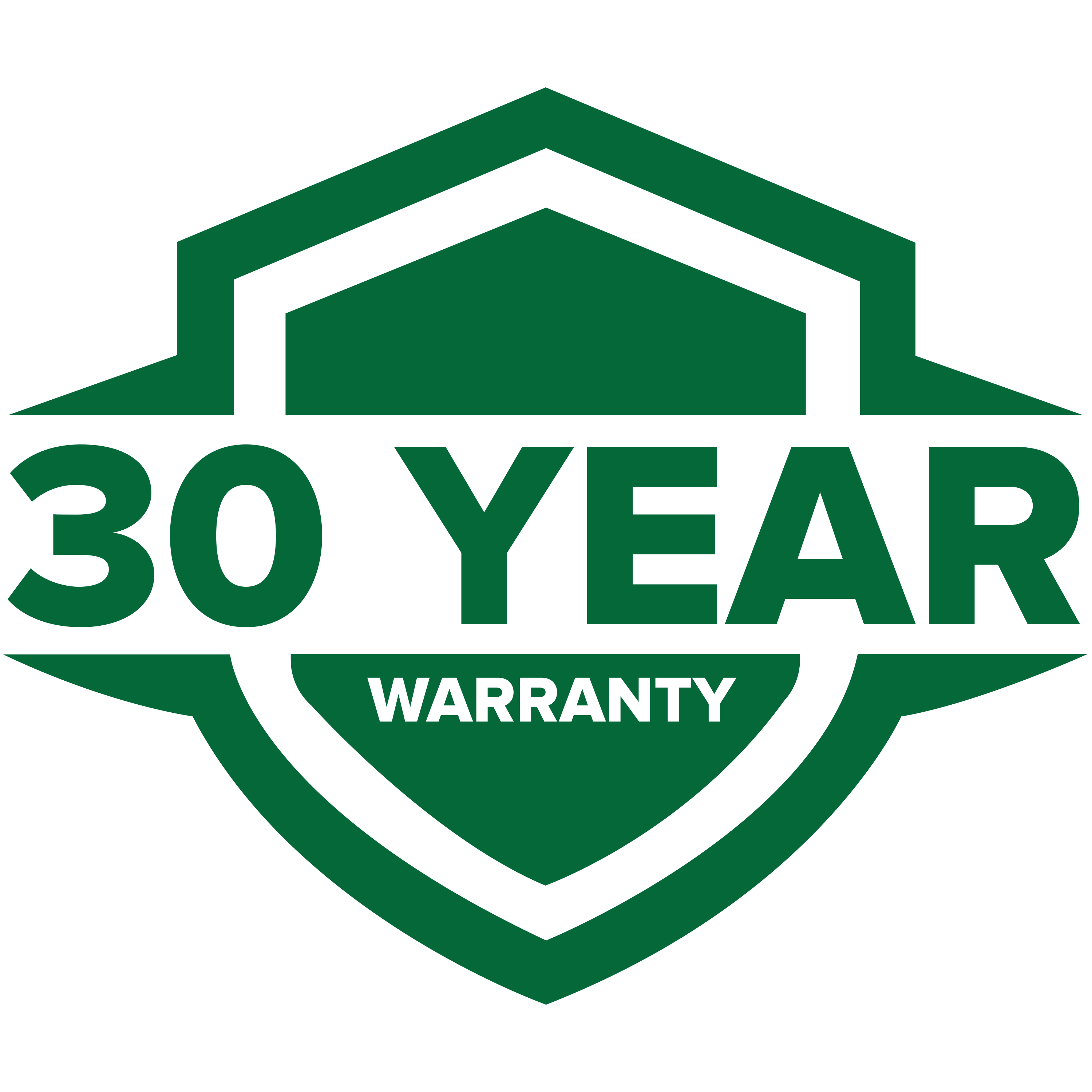 30-Year Manufacturer Warranties